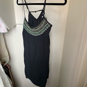 American Eagle navy blue summer dress